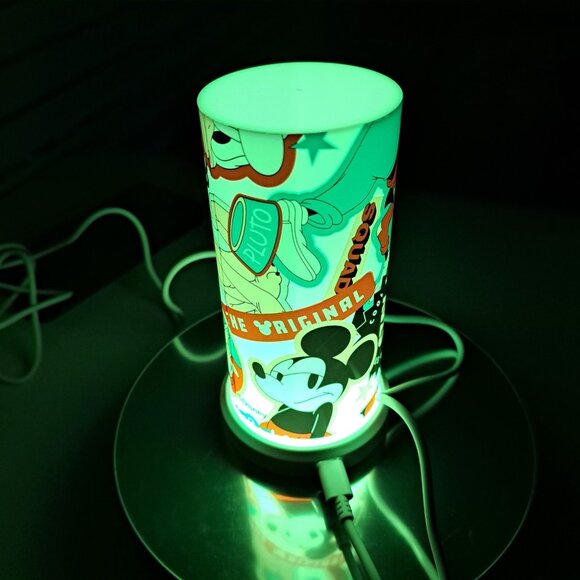 Lot of 2 Disney Tabletop Lamp Mickey & Friends Color Changing LED New Sealed 5" - Picture 8 of 13